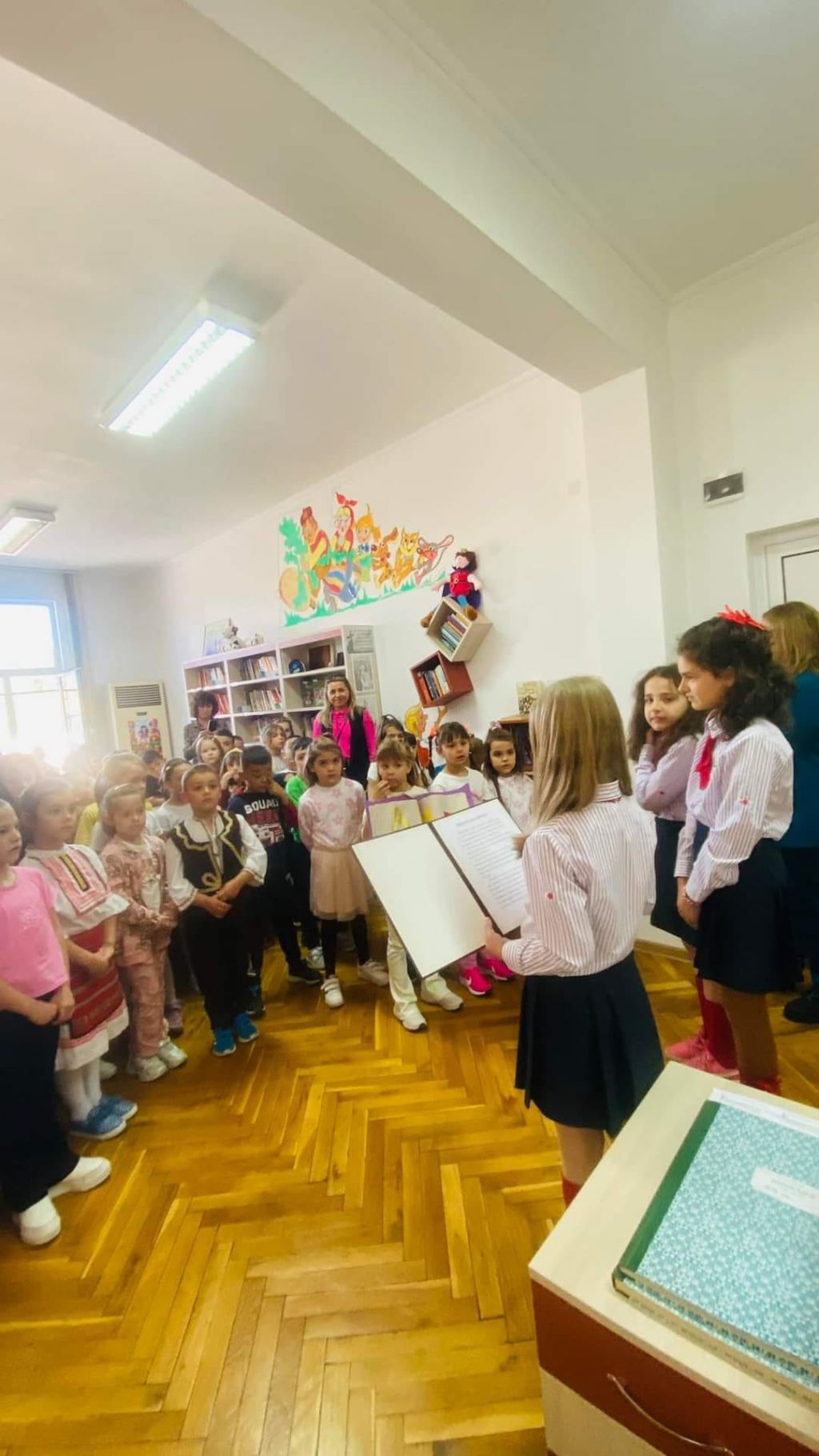 На гости в 3ОУ "Христо Ботев" - ДГ Пролет - Сандански