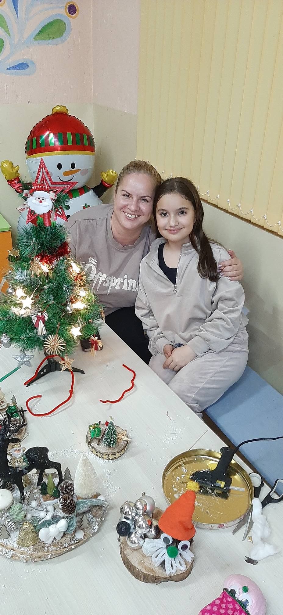 Коледна работилничка в група "Слънце", филиал Лешница - ДГ Пролет - Сандански