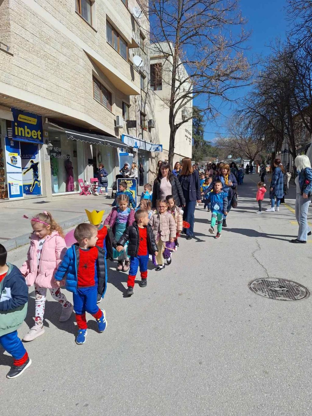 Пролетно шествие 2025 г. - ДГ Пролет - Сандански