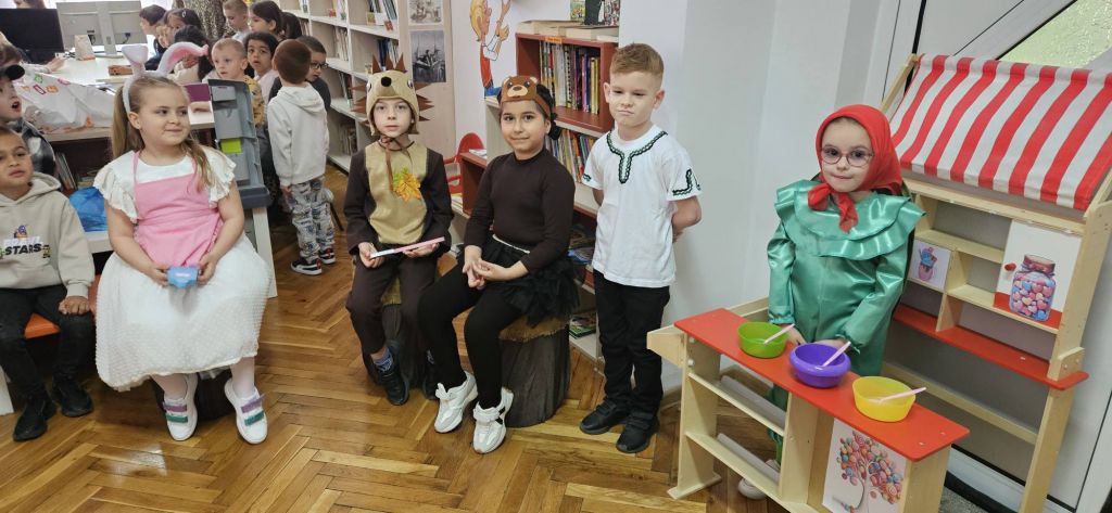 Международен ден на детската книга в 3ОУ "Христо Ботев", гр. Сандански - ДГ Пролет - Сандански